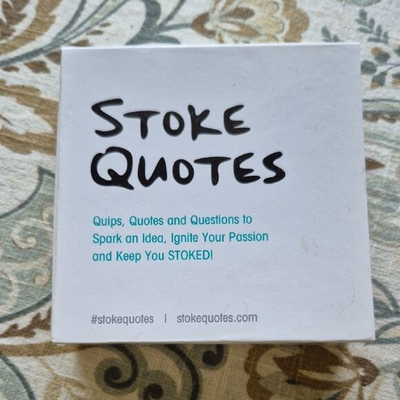 Stoke Quotes Inspirational Card Set - Picture 1 of 6